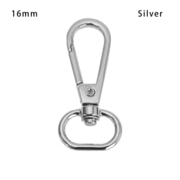 1pc DIY Metal Detachable Snap Hook Trigger Clips Buckles for for Leather Craft Bag Strap Buckles Handle Shoulder Webbing