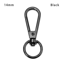 1pc DIY Metal Detachable Snap Hook Trigger Clips Buckles for for Leather Craft Bag Strap Buckles Handle Shoulder Webbing