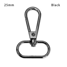 1pc DIY Metal Detachable Snap Hook Trigger Clips Buckles for for Leather Craft Bag Strap Buckles Handle Shoulder Webbing