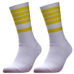 Anti Slip Silicone Summer Aero Socks Whiteline Cycling Socks Men Bicycle Sport Running Bike Socks Calcetines Ciclismo