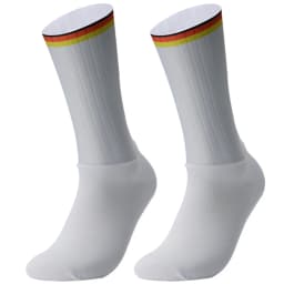 Anti Slip Silicone Summer Aero Socks Whiteline Cycling Socks Men Bicycle Sport Running Bike Socks Calcetines Ciclismo