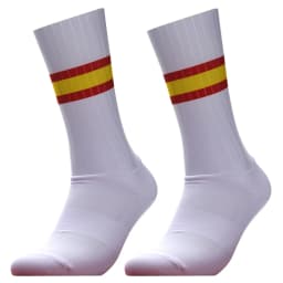 Anti Slip Silicone Summer Aero Socks Whiteline Cycling Socks Men Bicycle Sport Running Bike Socks Calcetines Ciclismo
