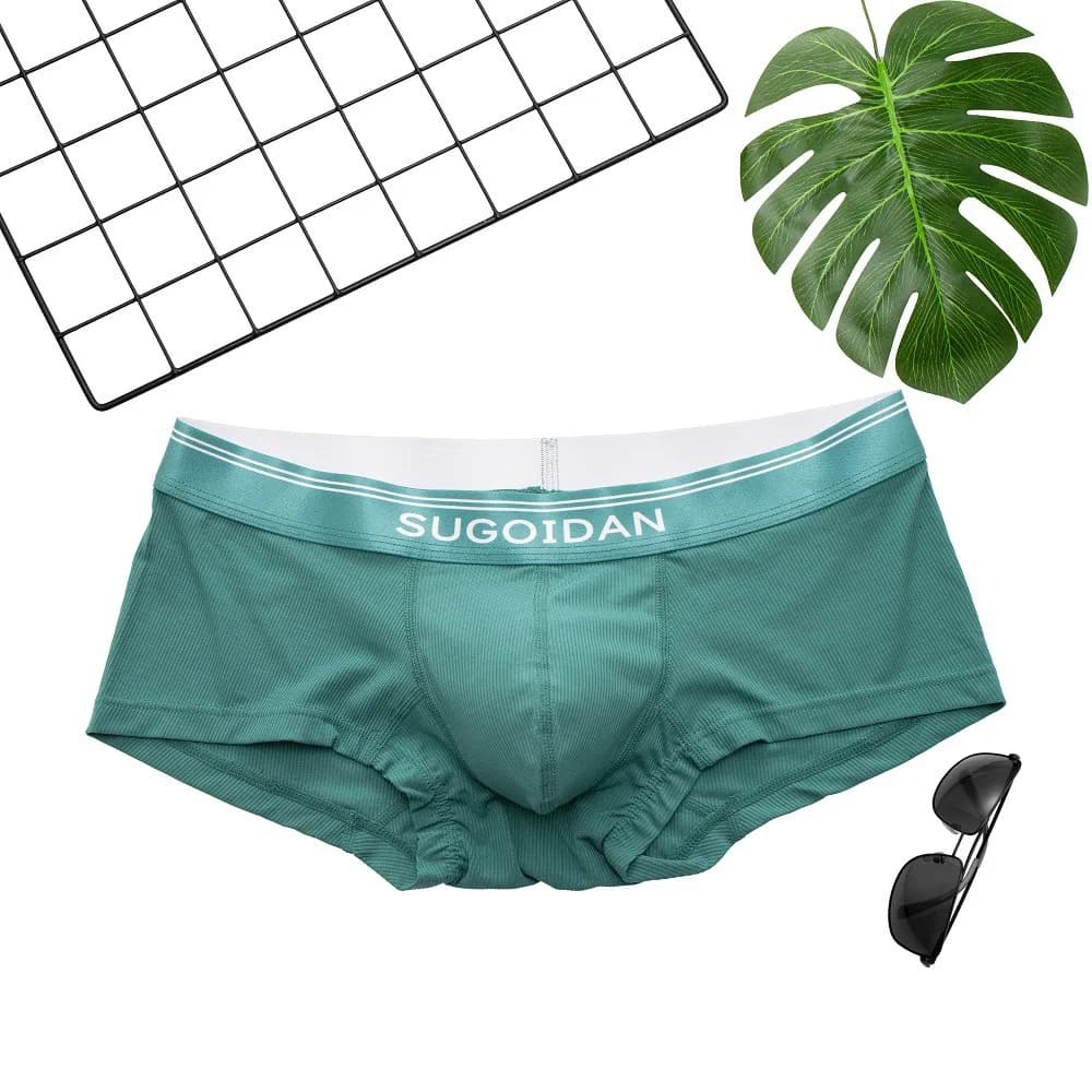 Threaded Modal Men's Pants Sexy Comfortable Pants Low Waist Sports Pants