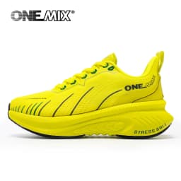 ONEMIX White Road Running Shoes for Men Air Cushion Outdoor Sport Shoes Male Trainers Summer Jogging Shoes Women Footwear