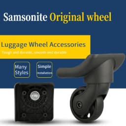 Suitable for Samsonite Luggage Wheel Accessories Trolley Case Suitcase Maintenance Replacement Shock-Absorbing Universal Wheel