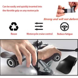1/2Pcs Motorcycle Throttle Assistant Cruise Control Assist Thumb Wrist Universal Support Rest Motorcorss Equipments Accessories