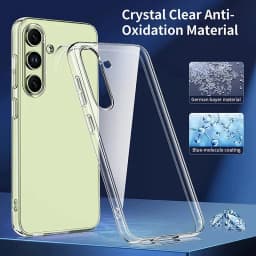 Ultra Thin Silicone Clear Case For Samsung Galaxy A55 A54 A35 A34 A14 A15 A25 A24 A05s A04s A05 A05 Transparent Soft Back Cover