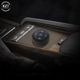 Universal Wireless Bluetooth-compatible Car Steering Wheel Remote Control GPS Smart Button Key Volume Controller Phone Handsfree