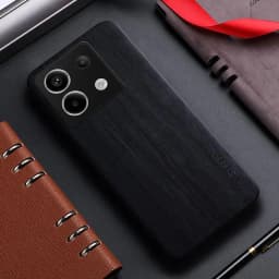 Case for Xiaomi Redmi Note 13 14 Pro Plus 5G funda bamboo wood pattern Leather cover for xiaomi redmi note 13 14 pro plus case