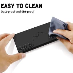 NewFlexibleLiquidSiliconeCaseForSonyXperia1VI10V5ProtectiveCoverBumperFundasCoqueCapaShell