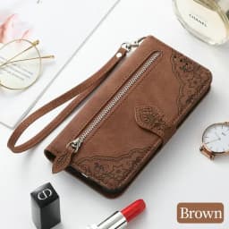 S25 S24 S23 Ultra S 26 S20 FE 5G Flip Case Zipper Card Texture Book Cover for Samsung Galaxy S21 Plus S22 S26 Ultra S 25 24 Capa
