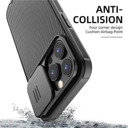 Slide Camera Lens Protection For Magsafe Magnetic Wireless Charging Case For iPhone 13 14 15 16 Pro Max Plus Soft Silicone Cover