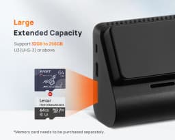 HIGH-ENDURANCE Micro SD 32GB 64GB 128GB TF Card USH-3 for 70mai 4K Dash Cam A810 A800SE A800S A510 A500S M310 S500 EAGET Card