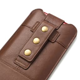 Real Genuine Leather Case Mobile Phone Bag HandBag Belt Clip Waist Holder For iPhone Samsung Xiaomi 7 Pro Men Hand Holster Pouch