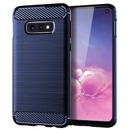 For Case Samsung Galaxy S10E Cover For Samsung S10E Coque Carbon Fibre Shockproof Bumper Soft TPU Case For Samsung S10E Fundas