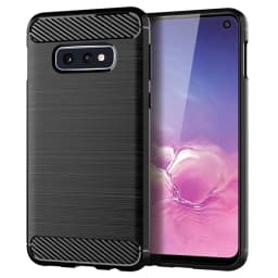 For Case Samsung Galaxy S10E Cover For Samsung S10E Coque Carbon Fibre Shockproof Bumper Soft TPU Case For Samsung S10E Fundas