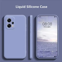 For Xiaomi Poco F5 Case For Poco F5 Cover Coque Shell Original Liquid Silicone Soft TPU Phone Funda Case For Poco F5 X5 Pro