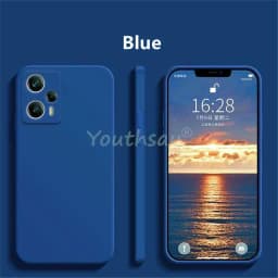 For Xiaomi Poco F5 Case For Poco F5 Cover Coque Shell Original Liquid Silicone Soft TPU Phone Funda Case For Poco F5 X5 Pro
