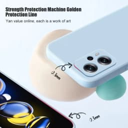 For Xiaomi Poco F5 Case For Poco F5 Cover Coque Shell Original Liquid Silicone Soft TPU Phone Funda Case For Poco F5 X5 Pro