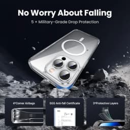 UGREEN Magnetic Case for iPhone 18 17 16 15 14 13 Pro Max Case Shockproof Cover for iPhone 16 Pro Max 18 pro Macsafe TPU Cases