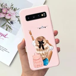 For Samsung Galaxy S10 S10e S10+ Case Cute Fashion Cartoon Cover Soft TPU Phone Case For Samsung S10 Plus S 10 Galaxy S10e Shell