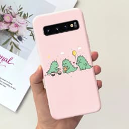 For Samsung Galaxy S10 S10e S10+ Case Cute Fashion Cartoon Cover Soft TPU Phone Case For Samsung S10 Plus S 10 Galaxy S10e Shell