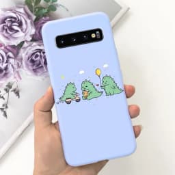For Samsung Galaxy S10 S10e S10+ Case Cute Fashion Cartoon Cover Soft TPU Phone Case For Samsung S10 Plus S 10 Galaxy S10e Shell