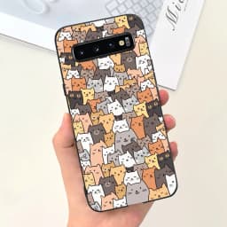 For Samsung Galaxy S10 S10e S10+ Case Cute Fashion Cartoon Cover Soft TPU Phone Case For Samsung S10 Plus S 10 Galaxy S10e Shell