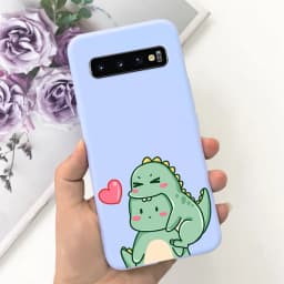 For Samsung Galaxy S10 S10e S10+ Case Cute Fashion Cartoon Cover Soft TPU Phone Case For Samsung S10 Plus S 10 Galaxy S10e Shell