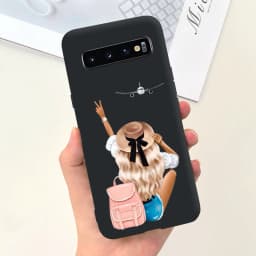 For Samsung Galaxy S10 S10e S10+ Case Cute Fashion Cartoon Cover Soft TPU Phone Case For Samsung S10 Plus S 10 Galaxy S10e Shell