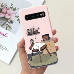 For Samsung Galaxy S10 S10e S10+ Case Cute Fashion Cartoon Cover Soft TPU Phone Case For Samsung S10 Plus S 10 Galaxy S10e Shell