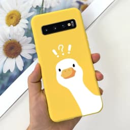 For Samsung Galaxy S10 S10e S10+ Case Cute Fashion Cartoon Cover Soft TPU Phone Case For Samsung S10 Plus S 10 Galaxy S10e Shell