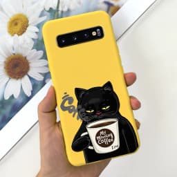 For Samsung Galaxy S10 S10e S10+ Case Cute Fashion Cartoon Cover Soft TPU Phone Case For Samsung S10 Plus S 10 Galaxy S10e Shell