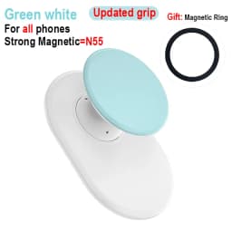 Popping NEW Magnetic Silicone Phone Grip Holder Socket More Comfortably Finger Stand for iPhone 15 14 Magnetic Holder Grip Tok