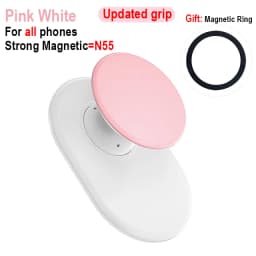 Popping NEW Magnetic Silicone Phone Grip Holder Socket More Comfortably Finger Stand for iPhone 15 14 Magnetic Holder Grip Tok