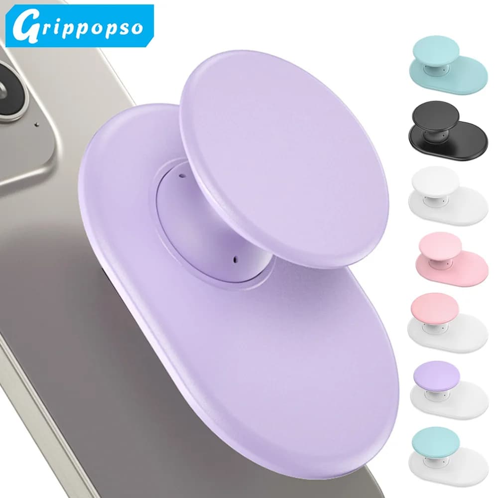 Popping NEW Magnetic Silicone Phone Grip Holder Socket More Comfortably Finger Stand for iPhone 15 14 Magnetic Holder Grip Tok