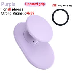 Popping NEW Magnetic Silicone Phone Grip Holder Socket More Comfortably Finger Stand for iPhone 15 14 Magnetic Holder Grip Tok