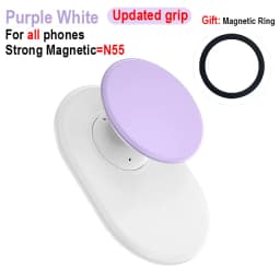 Popping NEW Magnetic Silicone Phone Grip Holder Socket More Comfortably Finger Stand for iPhone 15 14 Magnetic Holder Grip Tok