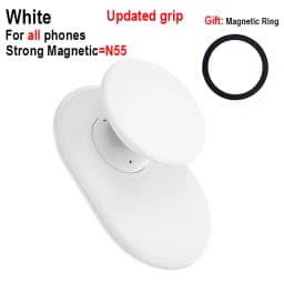 Popping NEW Magnetic Silicone Phone Grip Holder Socket More Comfortably Finger Stand for iPhone 15 14 Magnetic Holder Grip Tok