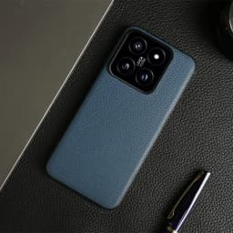 NZN Durable Genuine Leather Case for Xiaomi 14 Cover Full Wrapped Litchi Mi 14TPro 12Pro 12X 12TPro 15Ultra 11Ultra Phone Cases