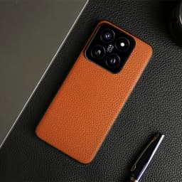 NZN Durable Genuine Leather Case for Xiaomi 14 Cover Full Wrapped Litchi Mi 14TPro 12Pro 12X 12TPro 15Ultra 11Ultra Phone Cases