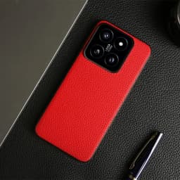NZN Durable Genuine Leather Case for Xiaomi 14 Cover Full Wrapped Litchi Mi 14TPro 12Pro 12X 12TPro 15Ultra 11Ultra Phone Cases
