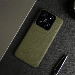 NZN Durable Genuine Leather Case for Xiaomi 14 Cover Full Wrapped Litchi Mi 14TPro 12Pro 12X 12TPro 15Ultra 11Ultra Phone Cases