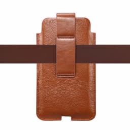 Cow Genuine Leather Phone Belt Clip Case For iPhone 17 16 15 14 13 12 11 Pro Max XS X 7 8 Plus Men Waist Bag Holster Pouch Cover