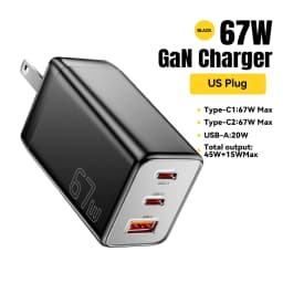 Essager 67W GaN USB Type C Charger PPS 65W Fast Charge For Samsung QC 4.0 PD 3.0 iPhone 15 14 13 Pro Huawei Phone Laptop Chagers