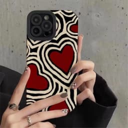 Fashion Zebra Art David Snake Silicone Case For iPhone 16 11 12 13 14 15 Pro Max Mini Plus 17 Air Soft Shockproof Leather Cover