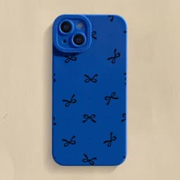Black Bow Phone Case For iPhone 16 Pro Max 11 12 13 12 14 15 16 Pro X XR XS 7 8 Plus 16E SE 2020 Shockproof Silicone Soft Cover