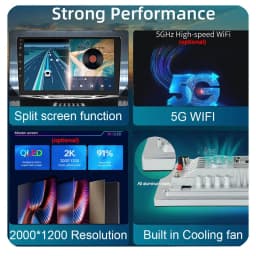 Android 16 Carplay Auto For Iveco Daily 2006-2018 Car Radio Multimedia Video Player 5G Wifi GPS Navigation Head Unit