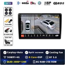 Android 16 Carplay Auto For Iveco Daily 2006-2018 Car Radio Multimedia Video Player 5G Wifi GPS Navigation Head Unit