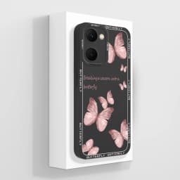 Case For Vivo Y03 4G Fun Panda Full Coverage Bumper Soft Liquid Silicone Funda For Vivo Y 03 Model V2332 Phone Back Covers Coque
